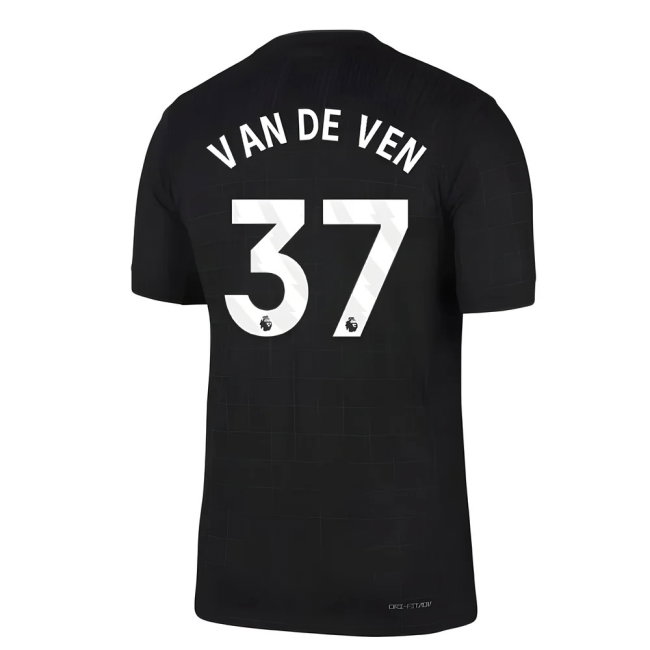 2025-2026 Tottenham Authentic Away Shirt (Van De Ven 37)-SoccerKits Hub | Buy Soccer Jerseys Online